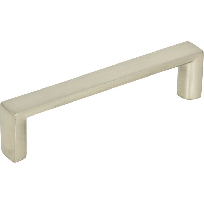 Brushed Nickel Modern Handle Bar Pull with Mounting Hardware