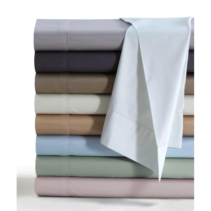 Silver Egyptian Cotton Queen Deep Pocket Sheet Set