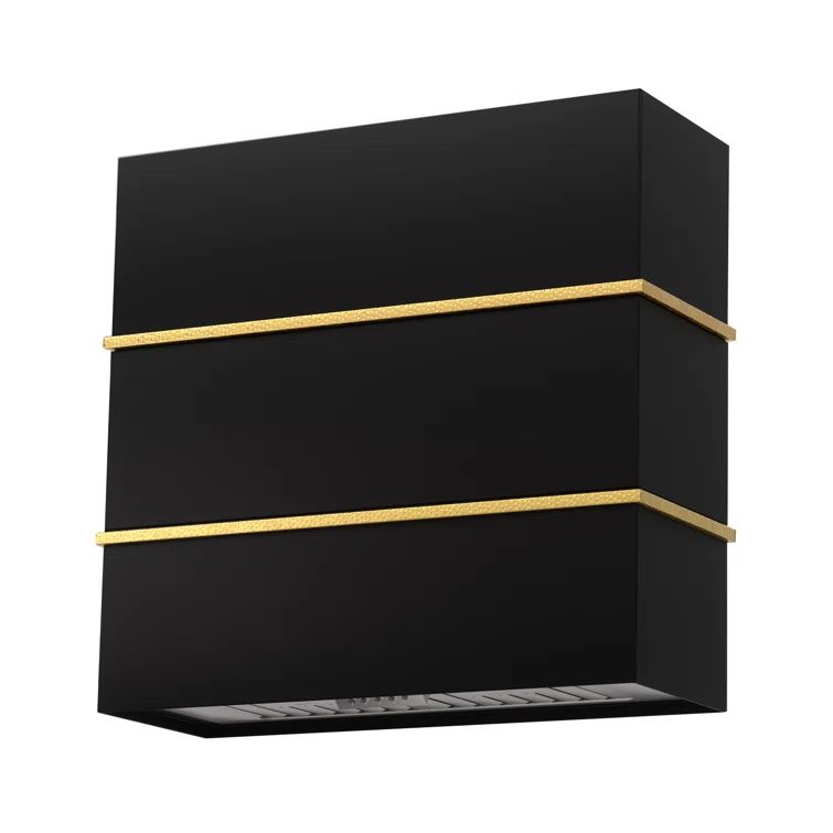 Akicon 30-Inch Stainless Steel Wall-Mounted Range Hood with LED Lights