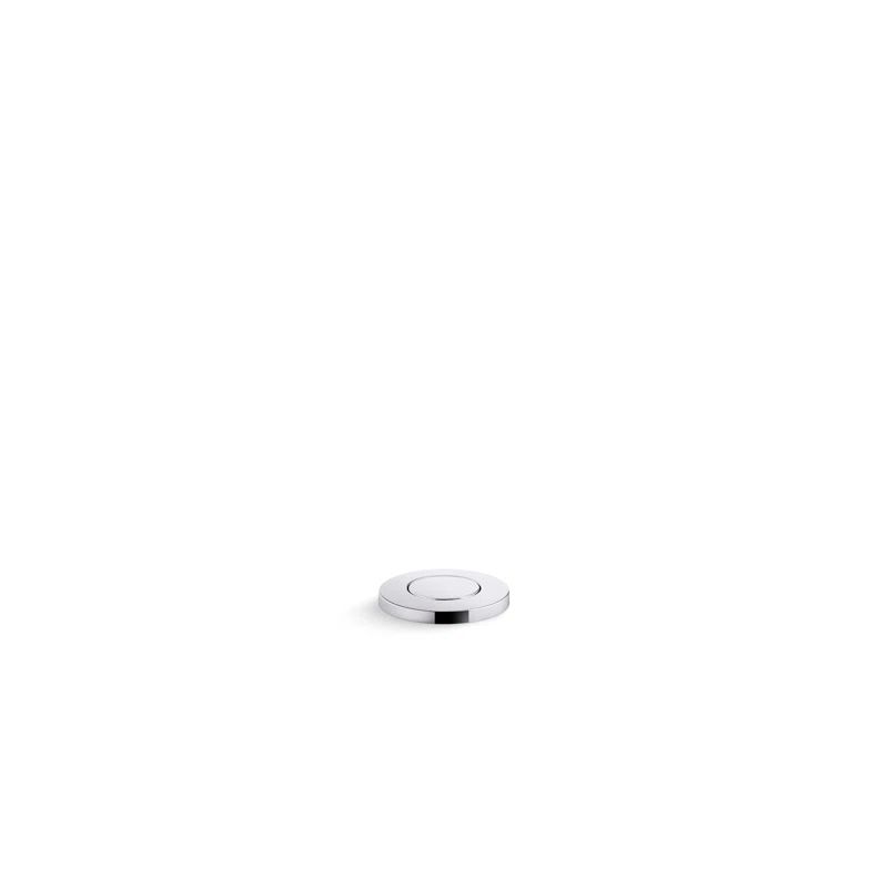 Polished Chrome Contemporary Garbage Disposal Air Switch Kit