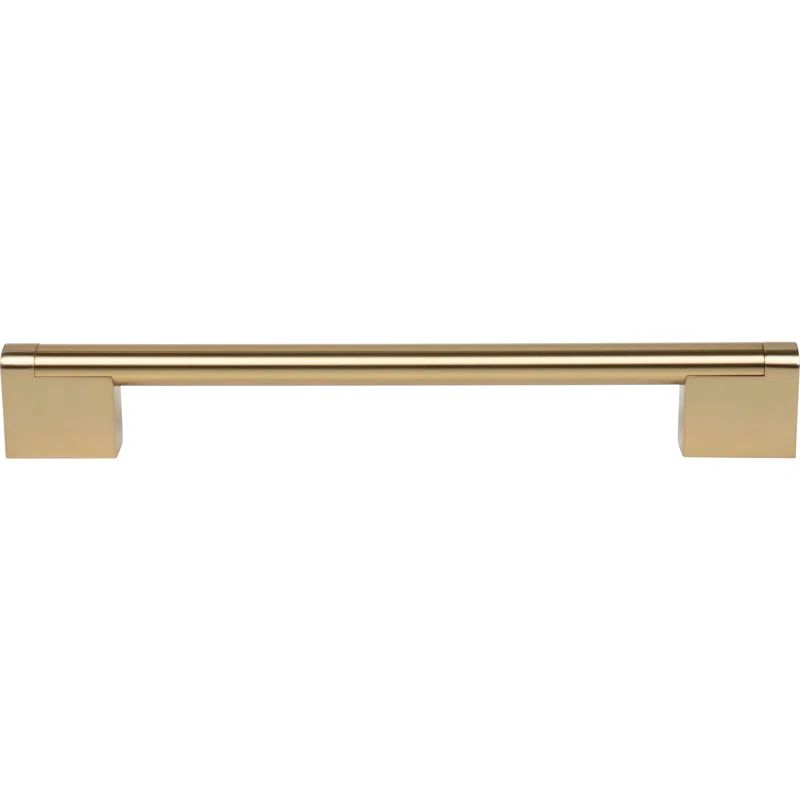 Honey Bronze Modern 24" Appliance Handle with Mounting Hardware