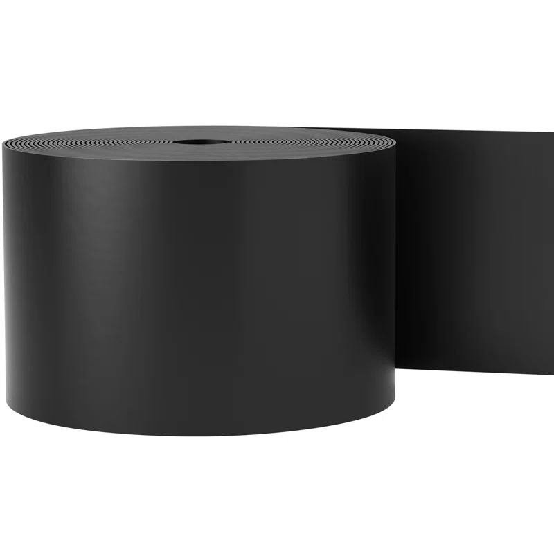 Black Recycled HDPE Landscape Edging Roll, 10" x 60'