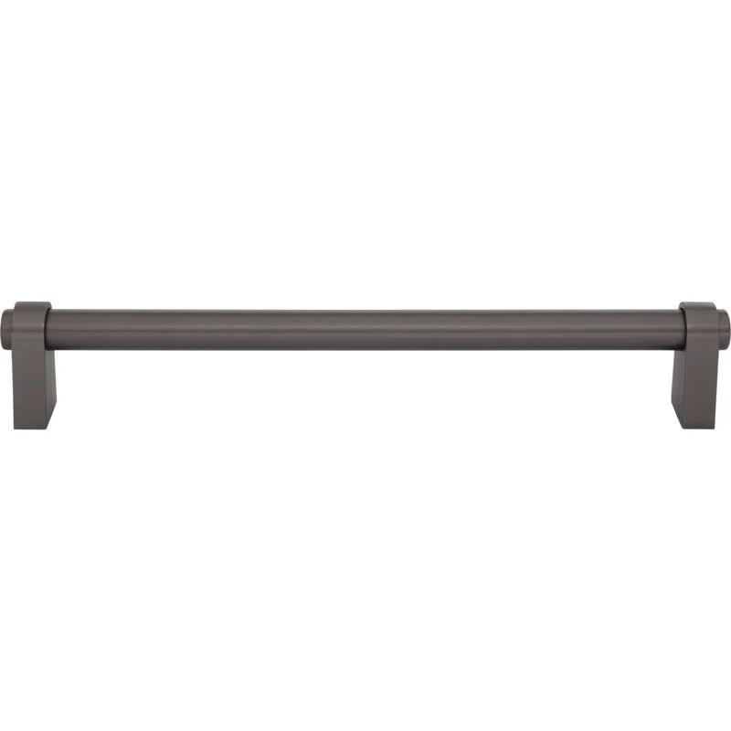 Lawrence 12" Ash Gray Industrial Appliance Pull with Mounting Hardware