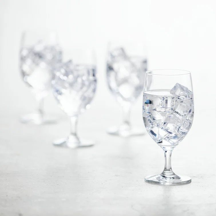 Schott Zwiesel Clear Tritan Crystal Glass Goblet Set of 6