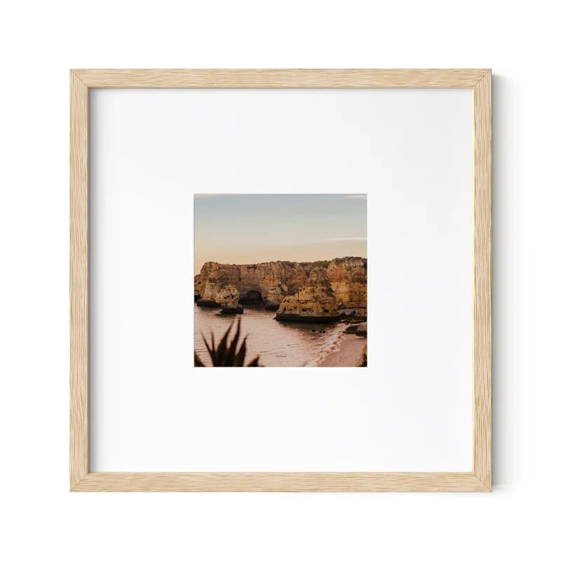 Classic Beige 10x10 Solid Oak Wall Frame