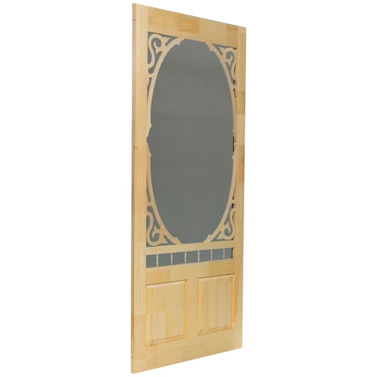Kimberly Bay 80'' x 36'' Unfinished Pine Screen Door