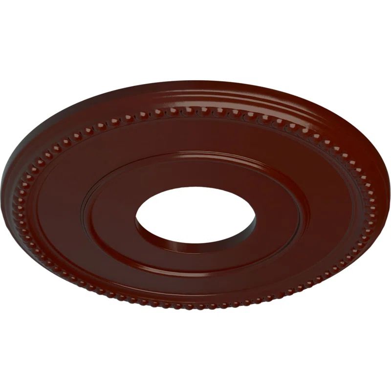 Bradford 12.5" Brushed Mahogany Polyurethane Ceiling Medallion