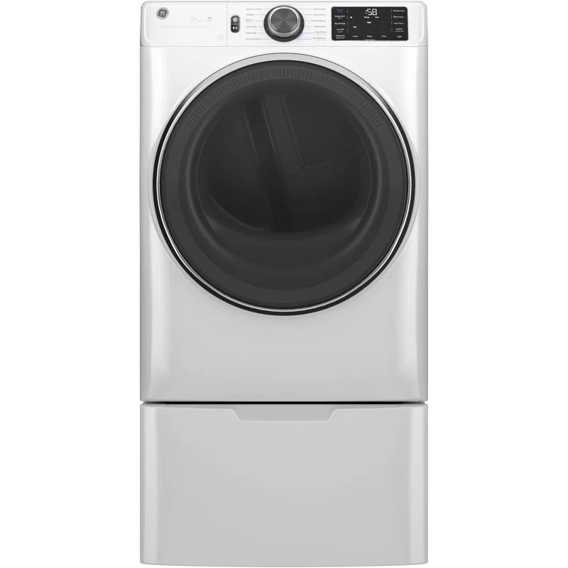 White 5.0 Cu. Ft. Smart Front Load Steam Washer