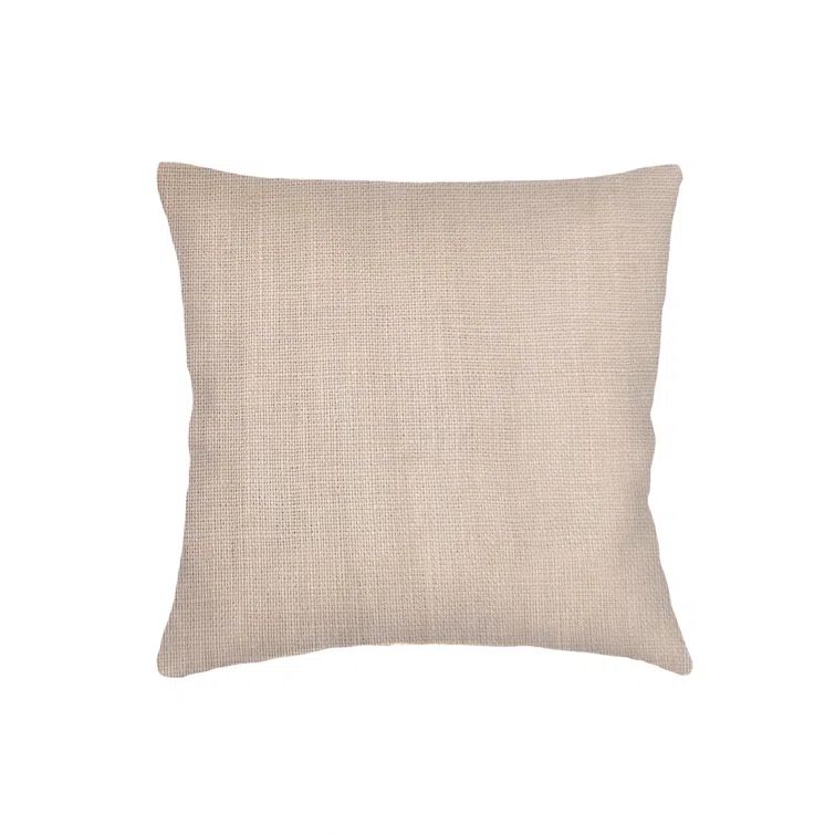So Soft Linen Warm Beige Hypoallergenic Pillow Cover 20x20
