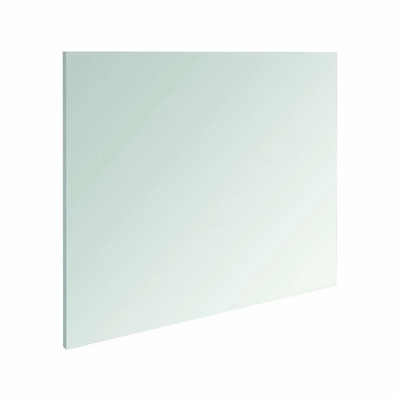 Gray Rectangular Wall Mounted Bathroom Vanity Mirror