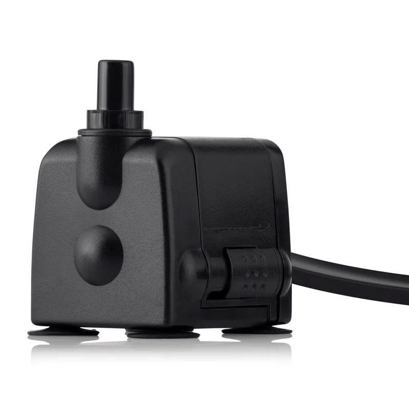 Black Electric Submersible Water Pump for Fountains