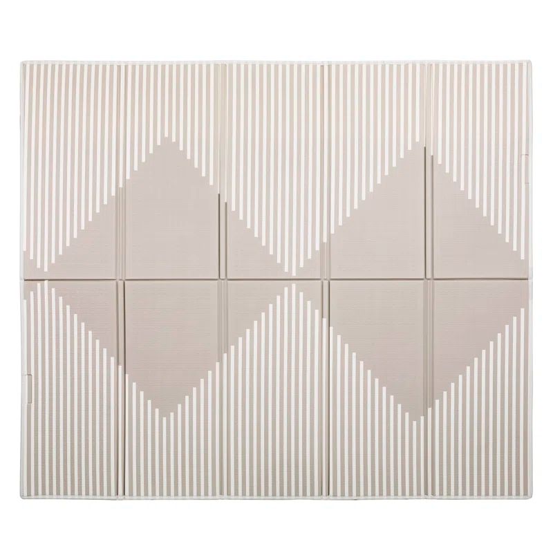 Almond Buff Large Reversible Foam Baby Playmat