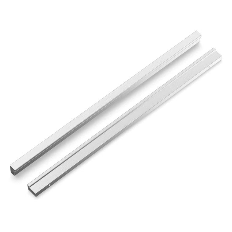 Streamline Toasted Nickel Modern Cabinet Bar Pulls with Mounting Hardware