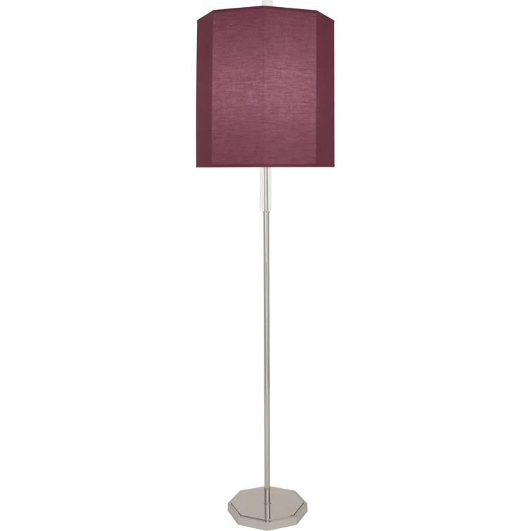 Kate 66.25'' Silver Crystal Accented Traditional Floor Lamp