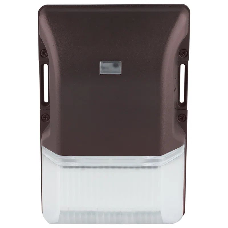 Small Bronze Dimmable LED Wall Pack Light