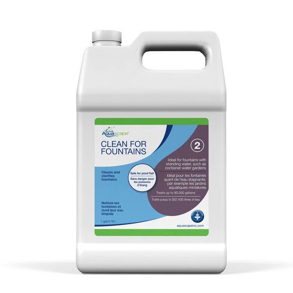 1 Gallon Clear Fountain Water Treatment Solution