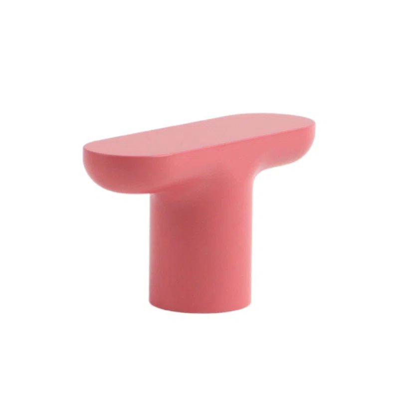 Blush Aluminum Oval Cabinet Drawer Knob with Matte Finish