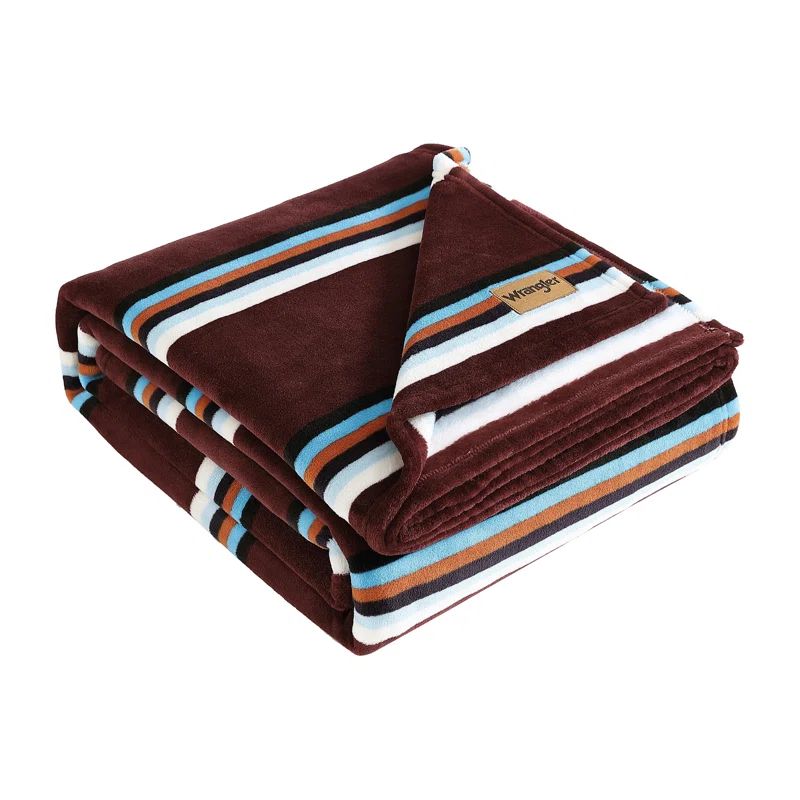 Dakota Blue Ultra Soft Plush Fleece Twin Comfort Blanket