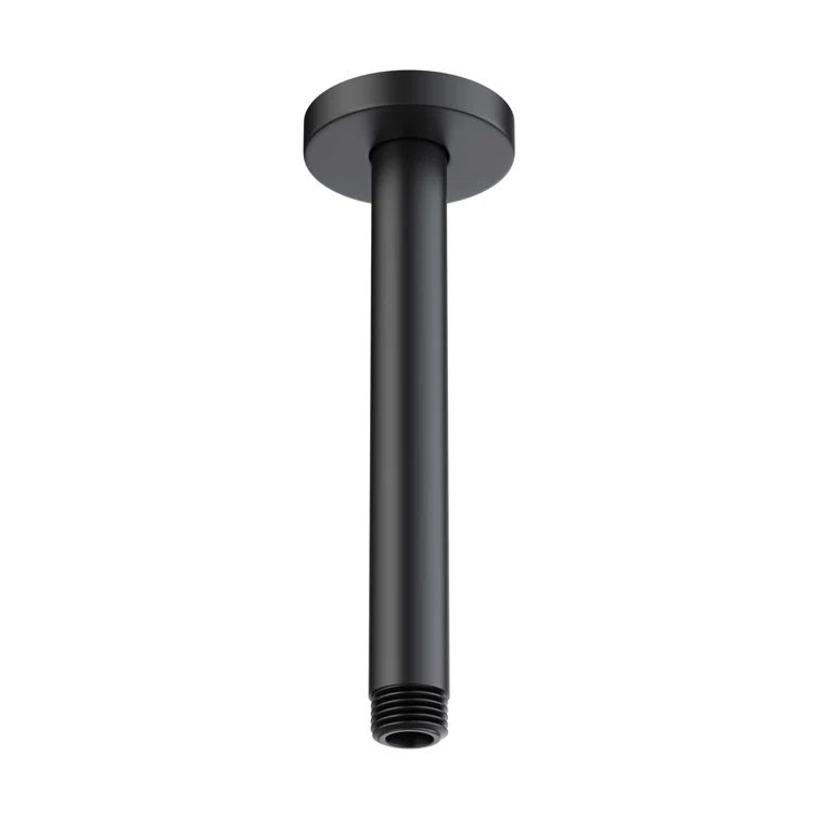 Matte Black 8-Inch Ceiling Mounted Shower Arm