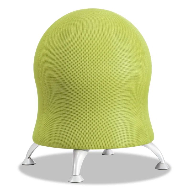 Safco Zenergy Lime Green Mesh Fabric Exercise Ball Chair