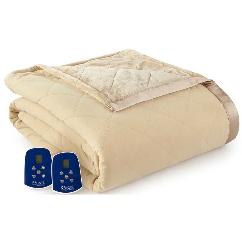 King Camel Reversible Ultra Velvet Electric Blanket