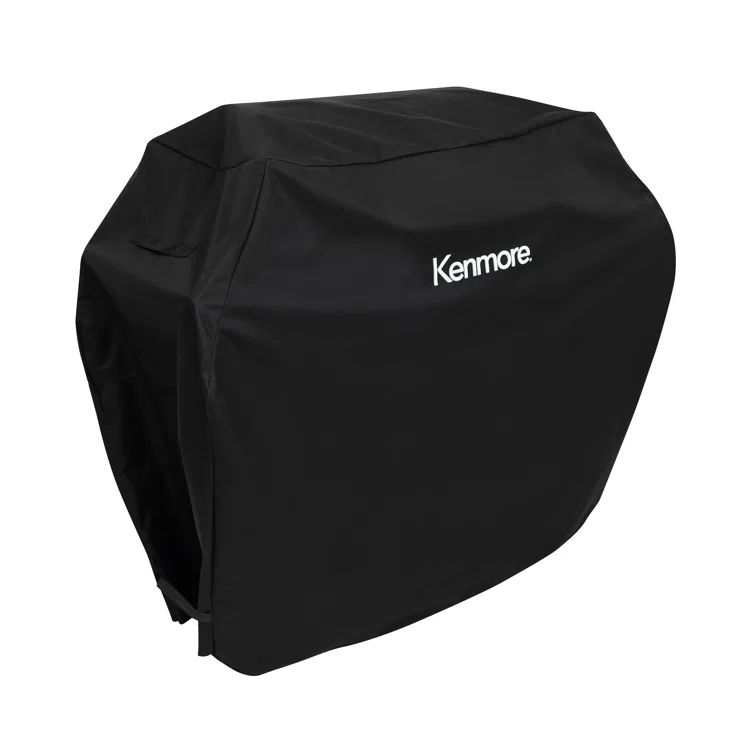 Kenmore 56-Inch Black Heavy-Duty Weather-Resistant Grill Cover