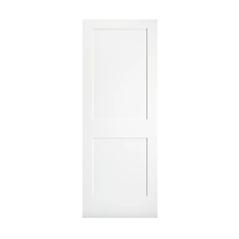 32 in. x 80 in. Primed Composite 2-Panel Interior Door Slab