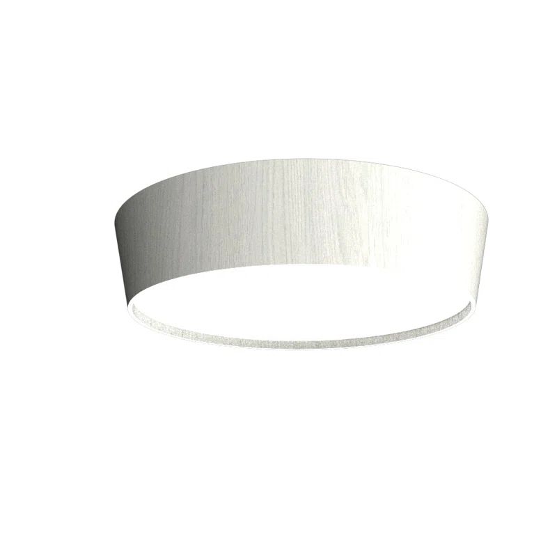 Matte Black Contemporary LED Flush Mount Ceiling Light
