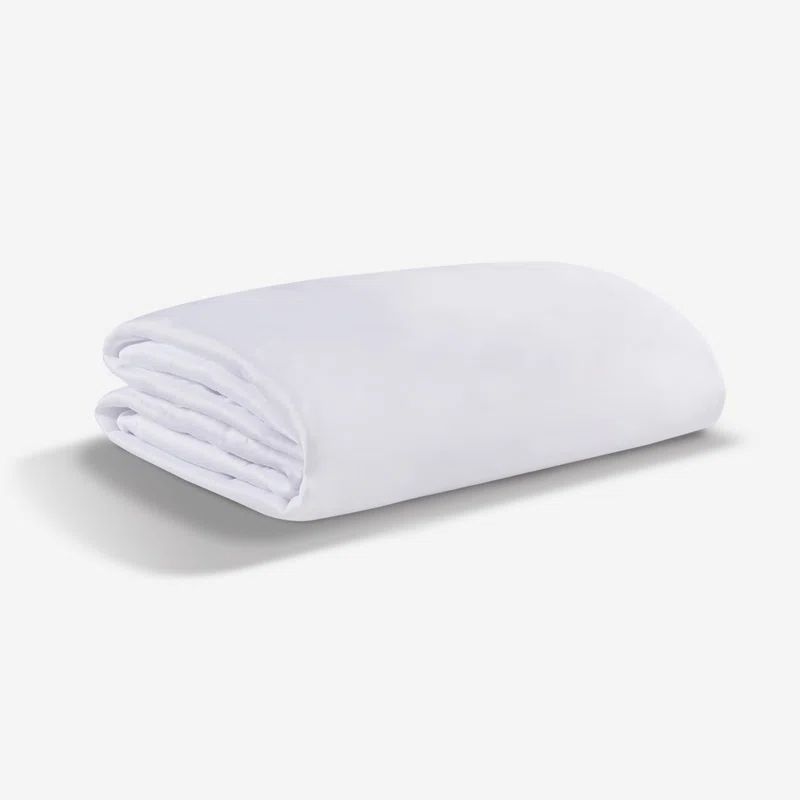 Queen White Stretchwick Performance Mattress Protector