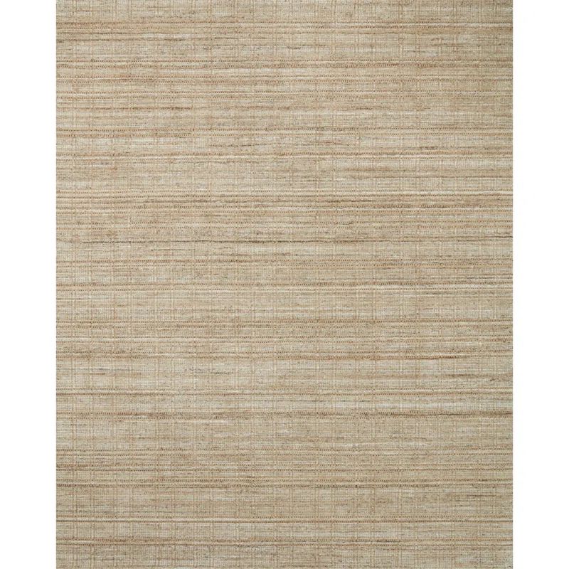 Casual Elegance Natural Sand Hand-Loomed Rectangular Rug - 11'6" x 15'