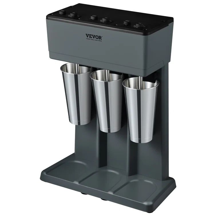 Commercial Grey Triple Head Stainless Steel Milkshake Maker