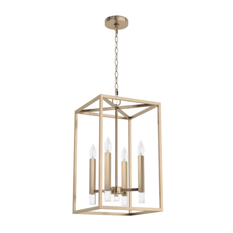 Alturas Gold Crystal LED 13" Modern Pendant Light