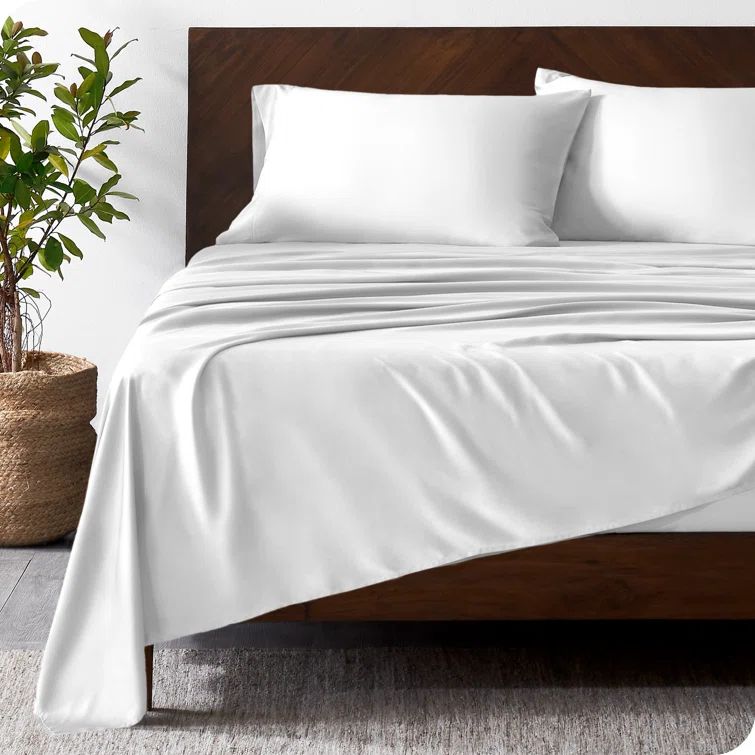 Dusty Purple Twin XL Bamboo Deep Pocket Sheet Set