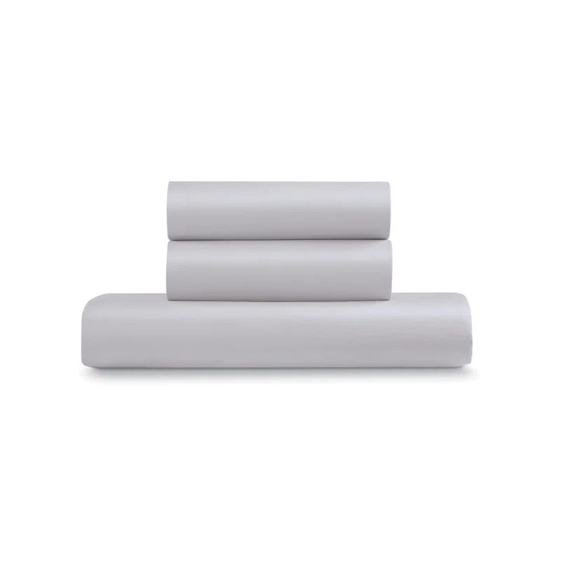 Silver Full/Queen Super Soft Microfiber Duvet Cover Set