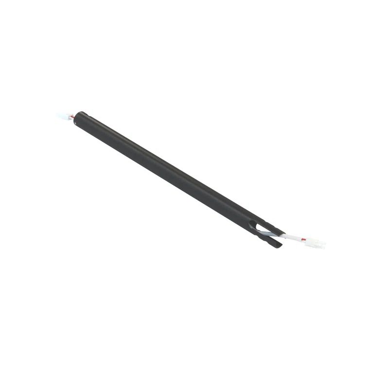 14" Black Steel Ceiling Fan Extension Downrod