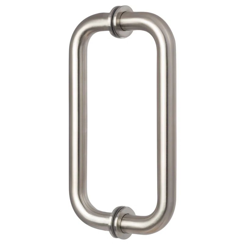 Satin Stainless Steel C-Shape Shower Door Handle