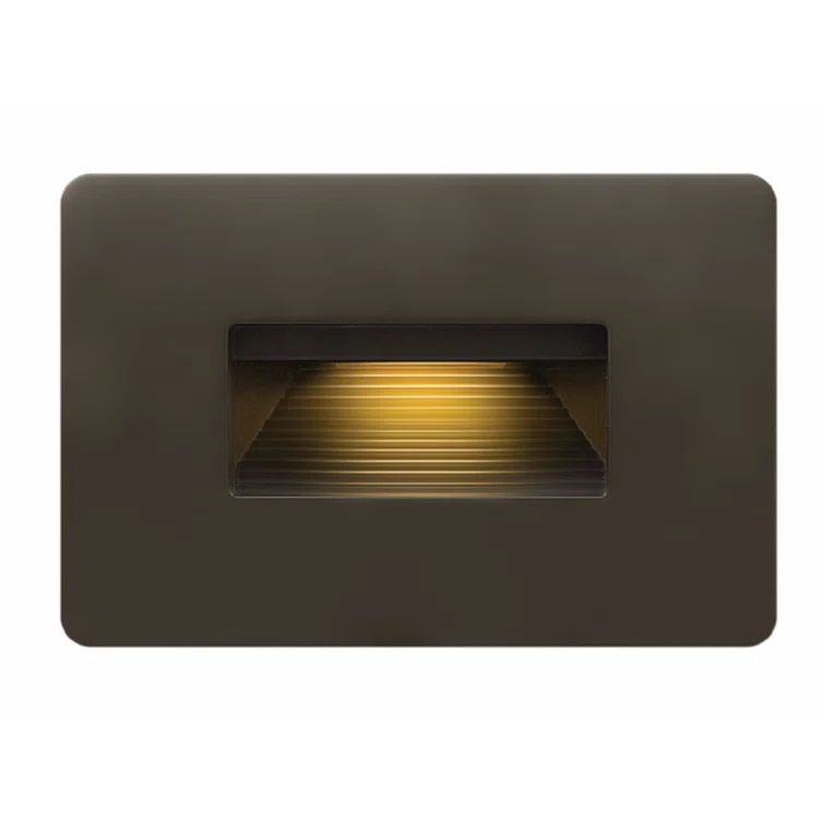 Bronze 4.5" Integrated LED Step Light