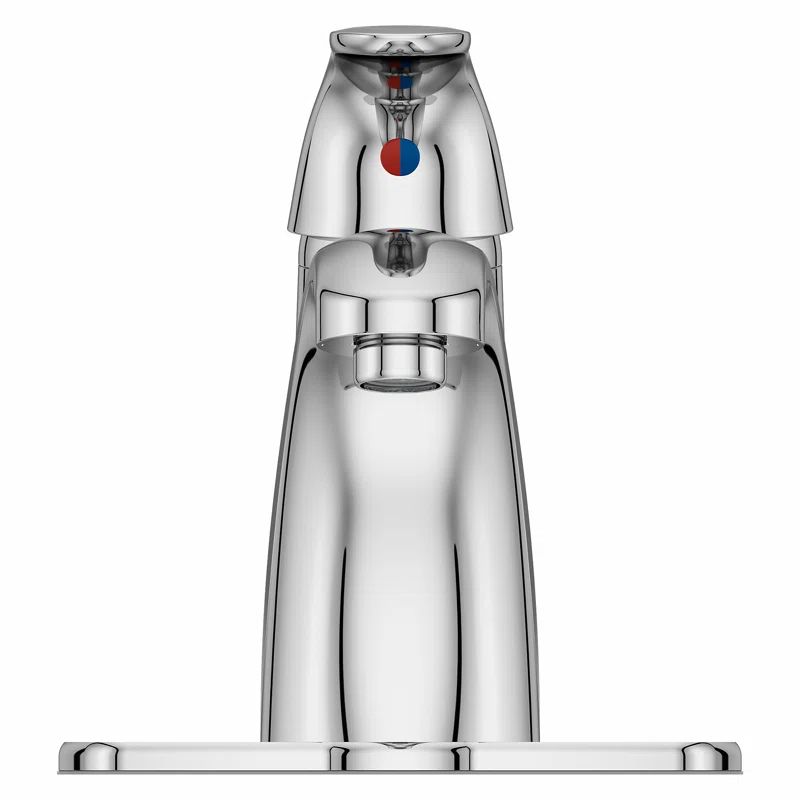 Polished Chrome High Arc Single Handle Bathroom Faucet