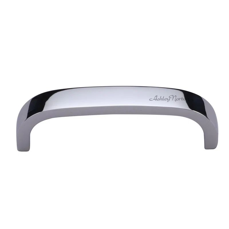 Polished Chrome Solid Brass 6" Cabinet Bar Pull