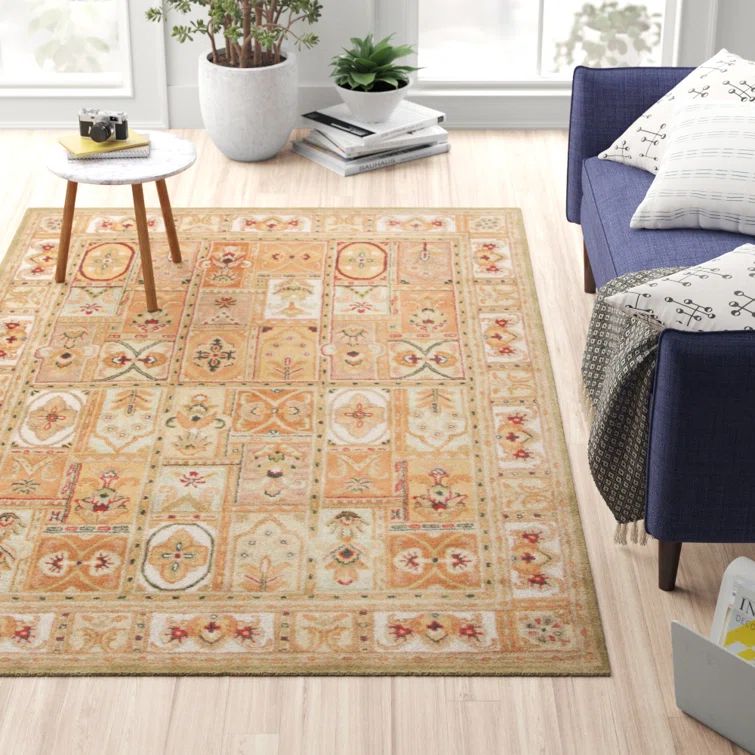 Handmade Multicolor Wool 8' x 10' Tufted Area Rug