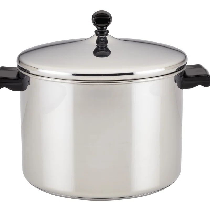 Farberware Classic 8-Quart Stainless Steel Stockpot with Lid