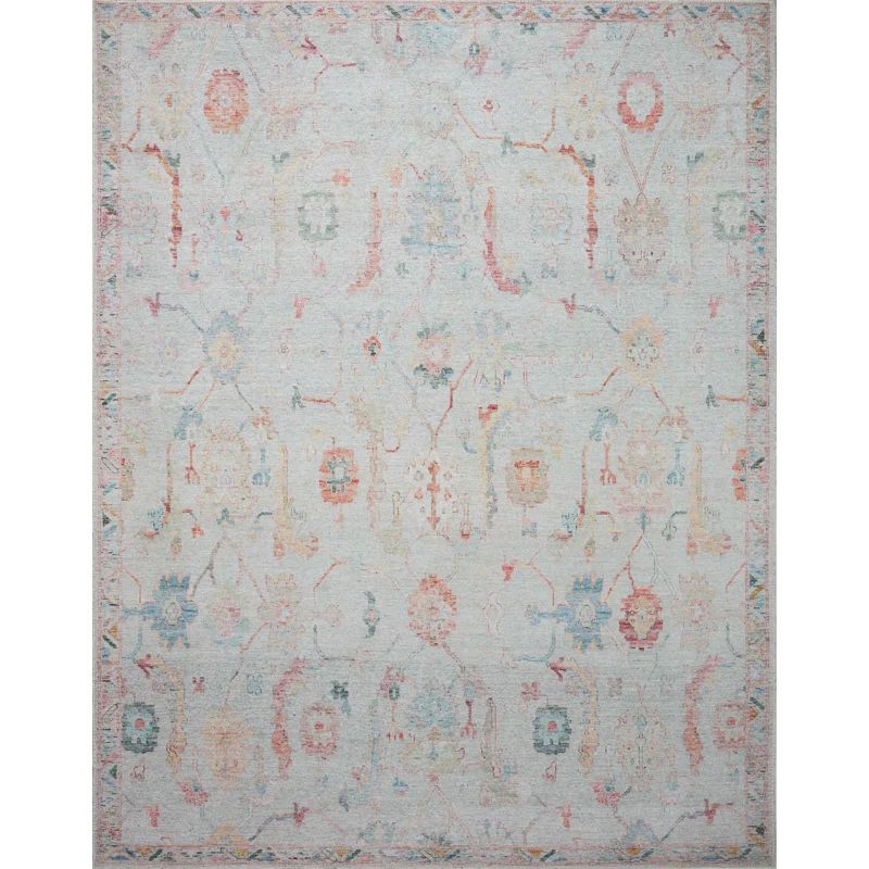 Elysium Pebble Multi 3'-6" x 5'-6" Synthetic Oriental Rug