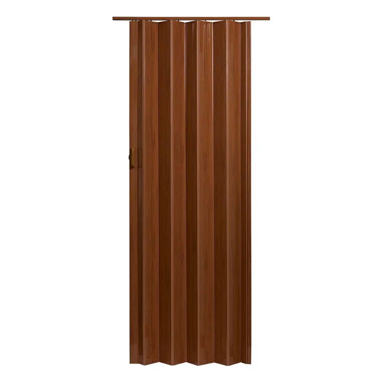 Fruitwood 36'' x 80'' Vinyl Accordion Closet Door