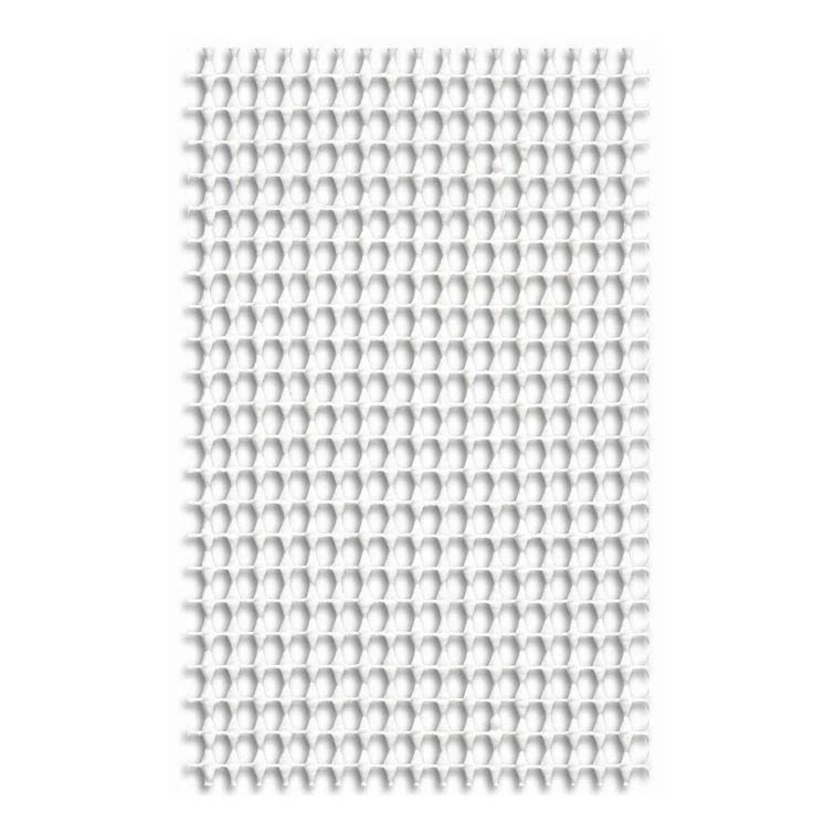 Cream 2' x 3' Non-Slip PVC Rug Pad