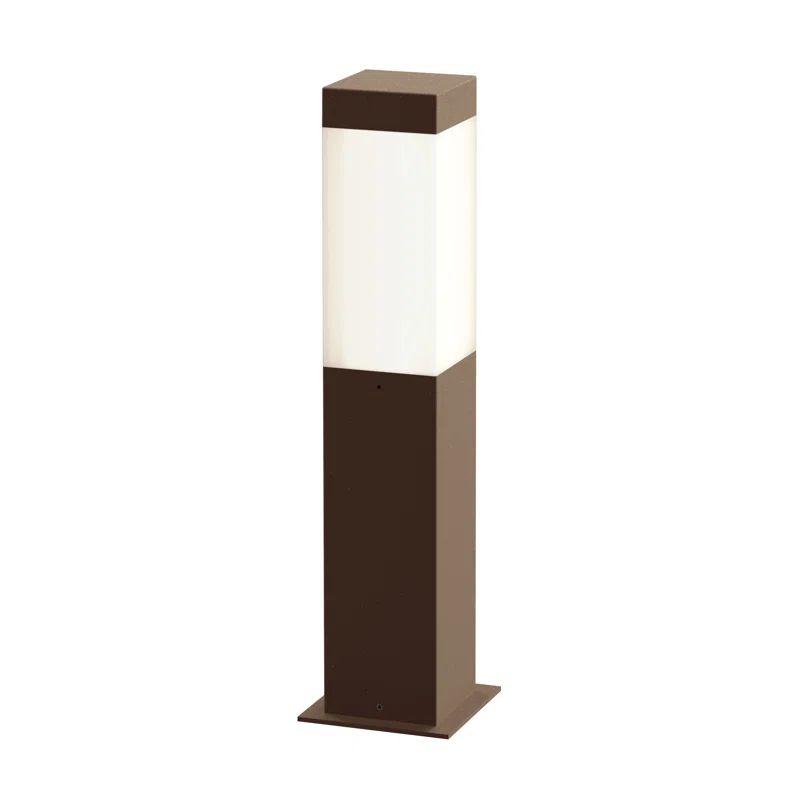 Textured Bronze 16" LED Pathway Bollard Light