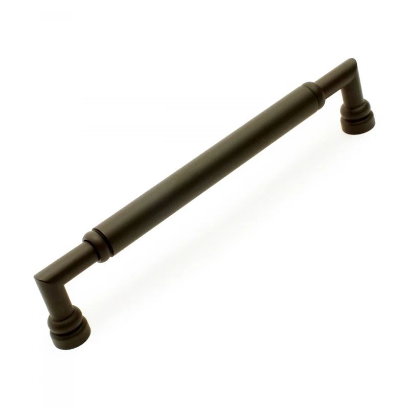 Oil Rubbed Bronze 12" Cylindrical Appliance Pull with Mounting Hardware