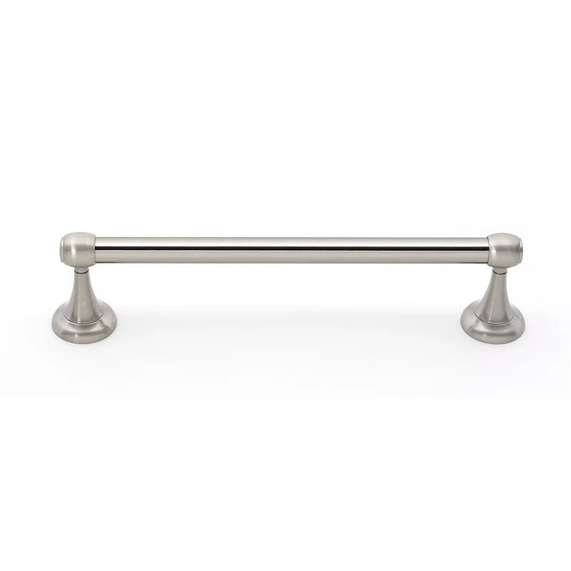 Satin Nickel Wall Mounted Towel Bar 14''