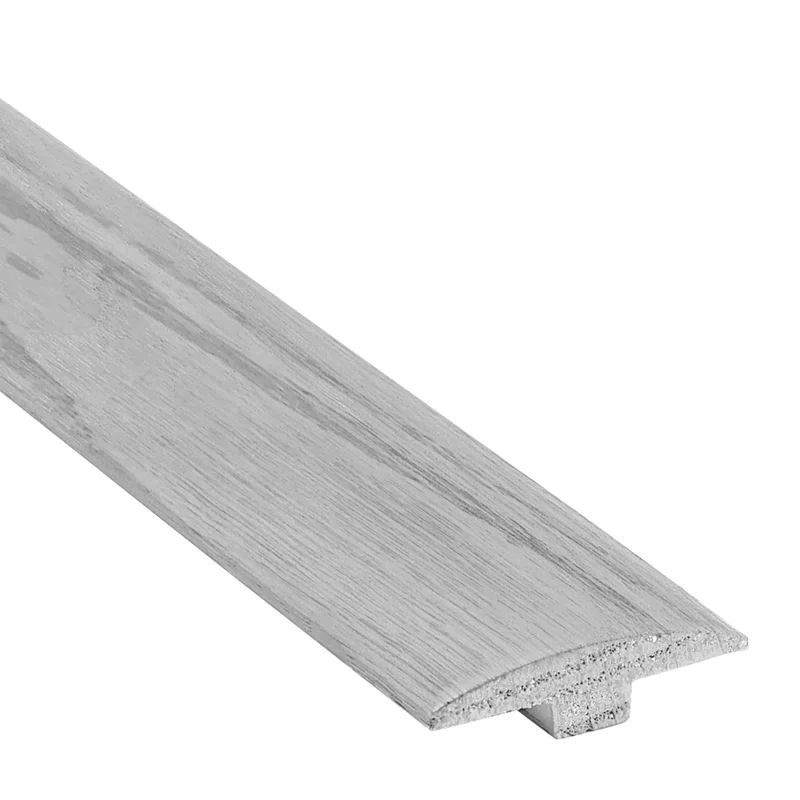 Pearl Gray Vinyl T-Molding Transition Trim, 78 Inches