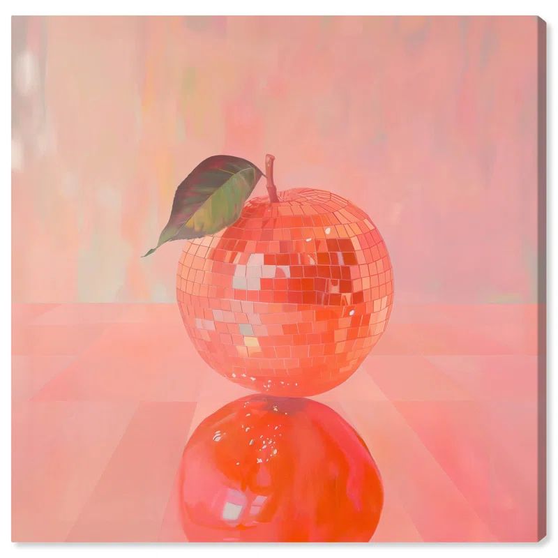 Crystal Core 40" x 40" Gallery Wrapped Canvas Pop Art Print