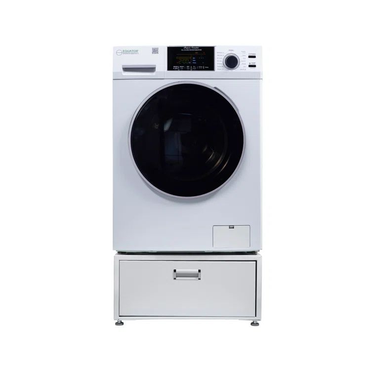 Equator Advanced Appliances White 1.62 cu. ft. Ventless All-In-One Washer Dryer Combo